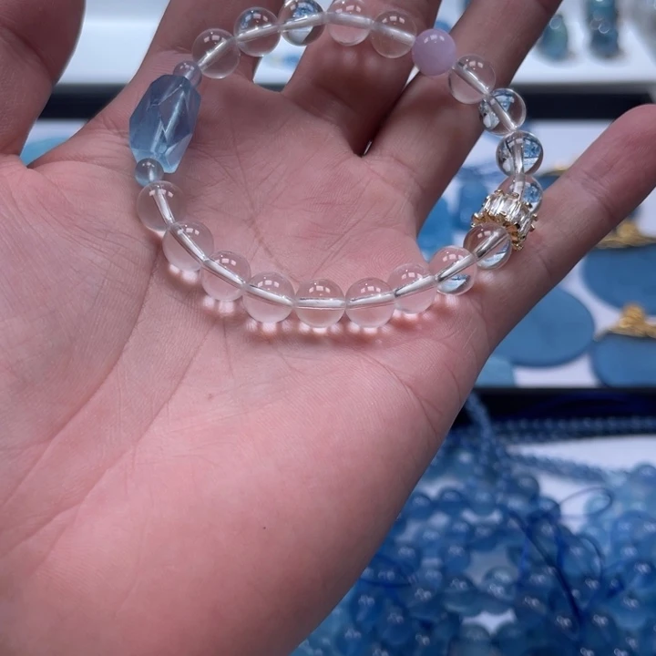 水晶手串未镶嵌手串