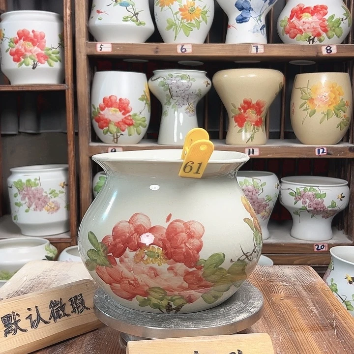 摆件61 新款陶瓷大微瑕