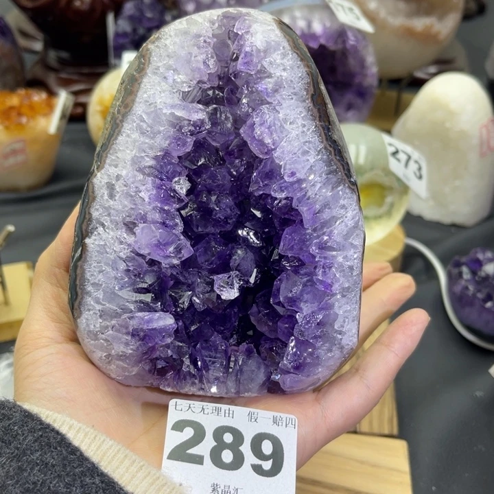 紫晶大型摆件（非配饰）未镶嵌