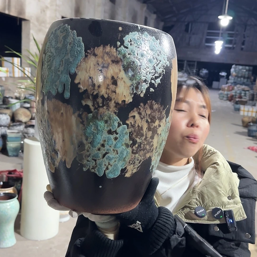王嫂花盆1231-203高35口23