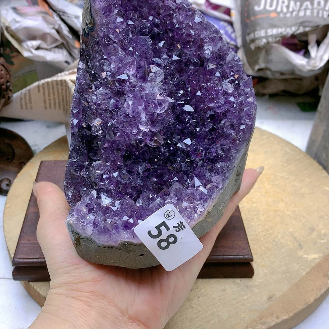 紫晶大型摆件（非配饰）未镶嵌