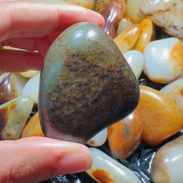 和田玉未镶嵌挂件120克