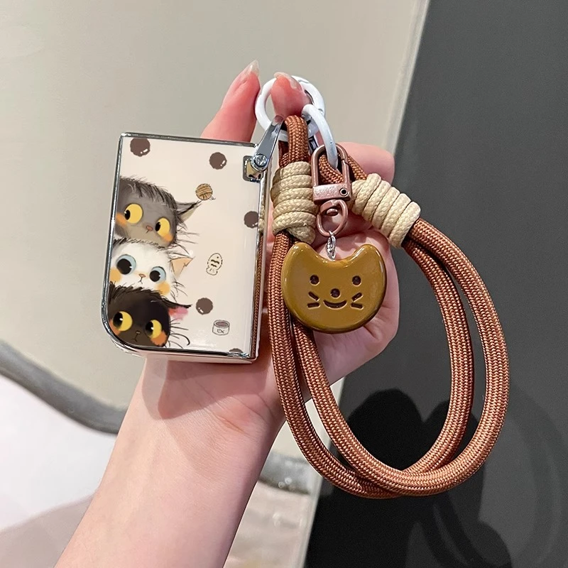 适用领克06钥匙套女01/05/08/09/07汽车卡通包可爱壳用品扣2024款