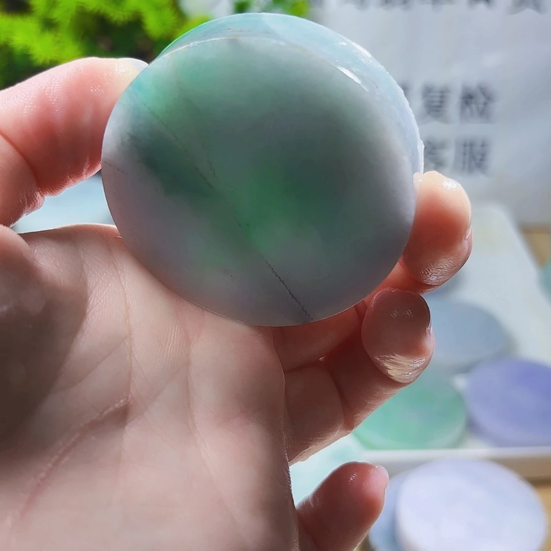 翡翠未镶嵌颈饰翡翠A货丹