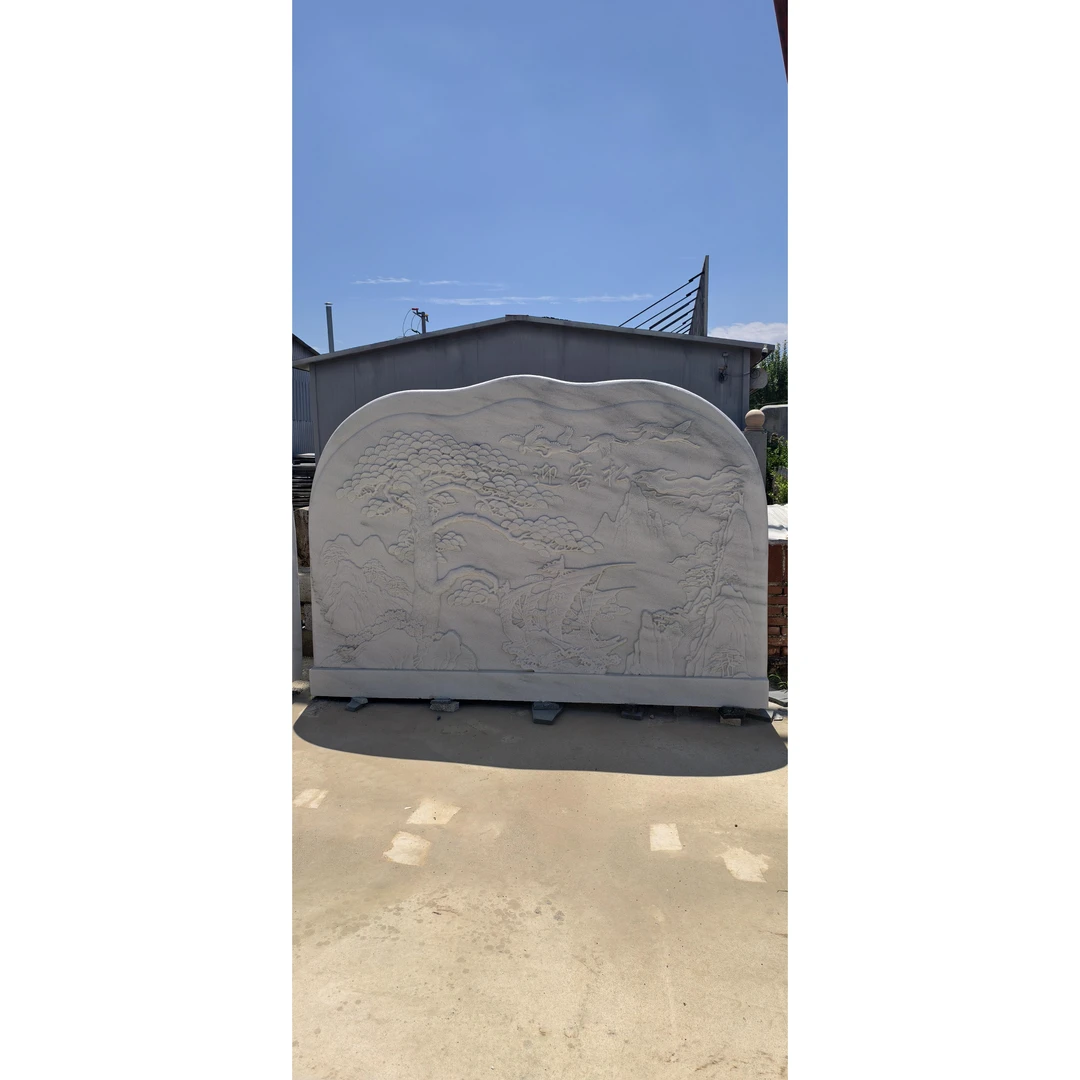 景观石头庭院石福字迎门石校园村牌刻字影壁墙