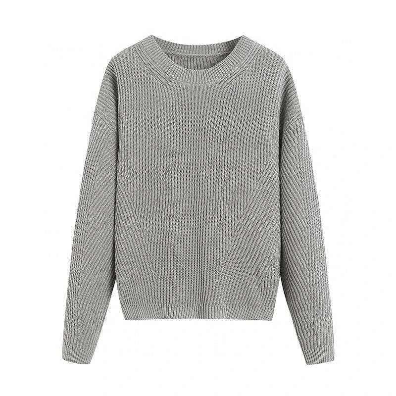 MM061小麦系列追光衫金银线空心管子纱针织毛衫