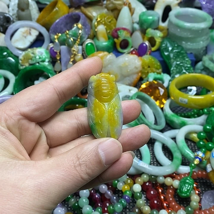 颈饰未镶嵌翡翠缅甸翡翠首饰配饰