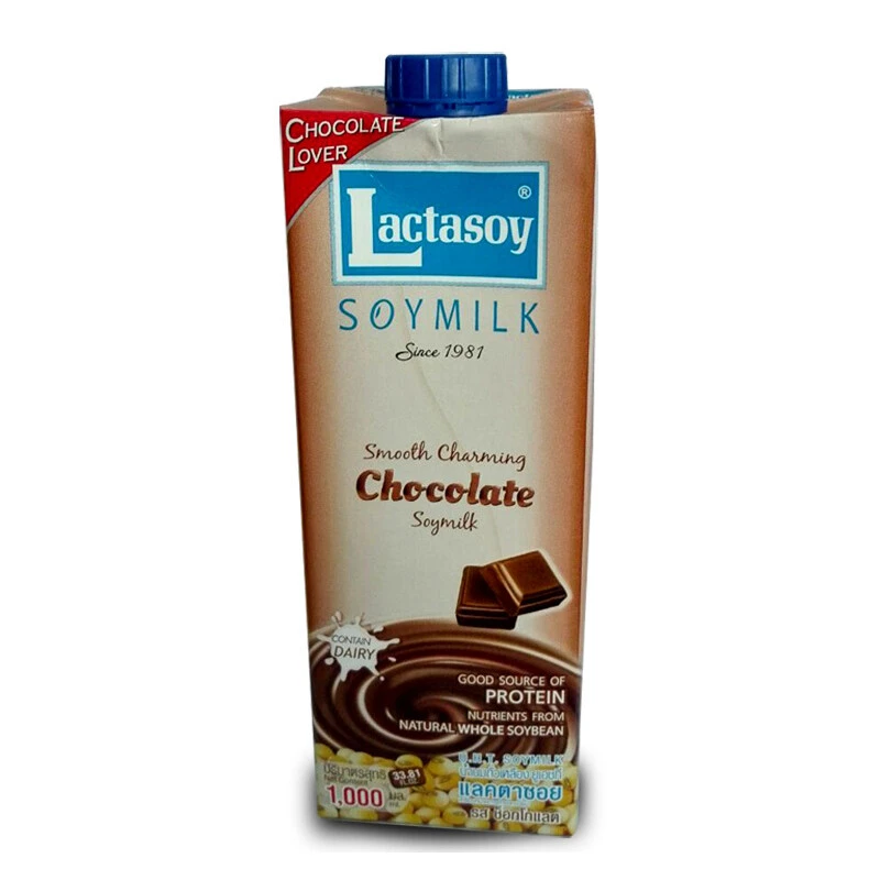 力大狮巧克力味豆奶1L