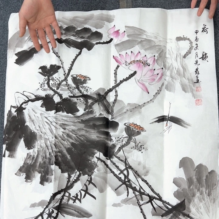 国画纯手绘作品欣赏图