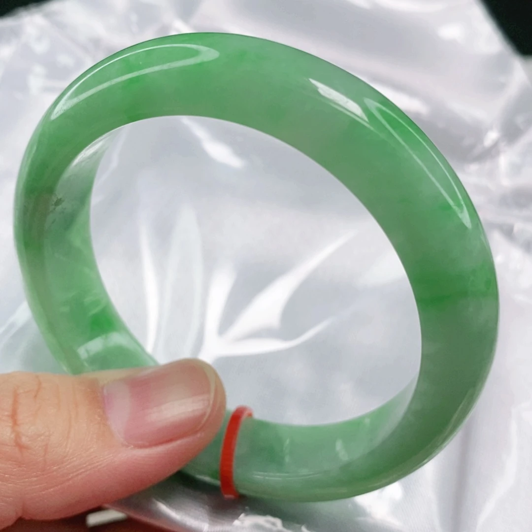 未镶嵌手镯翡翠52.6圈