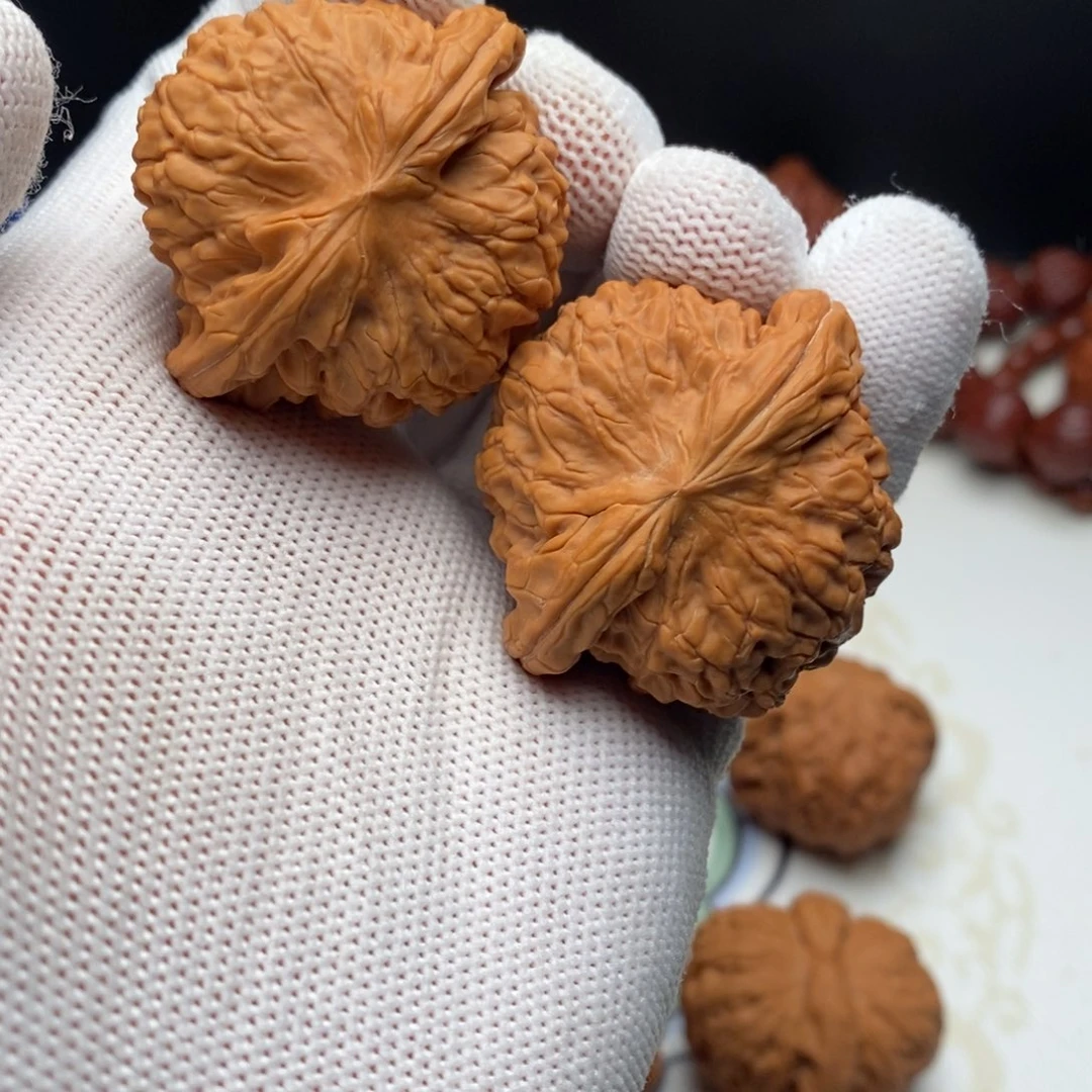 文玩核桃把件42野生核王