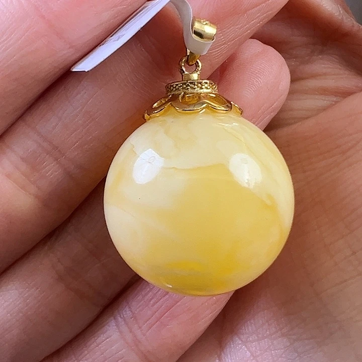 蜜蜡颈饰未镶嵌蜜蜡