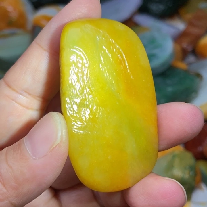 翡翠未镶嵌挂件缅甸翡翠