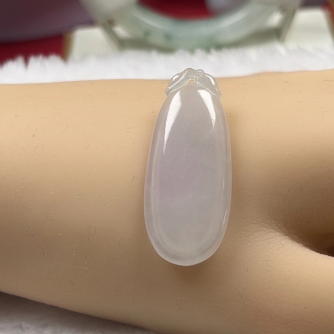 颈饰未镶嵌翡翠缅甸天然翡翠福瓜吊坠