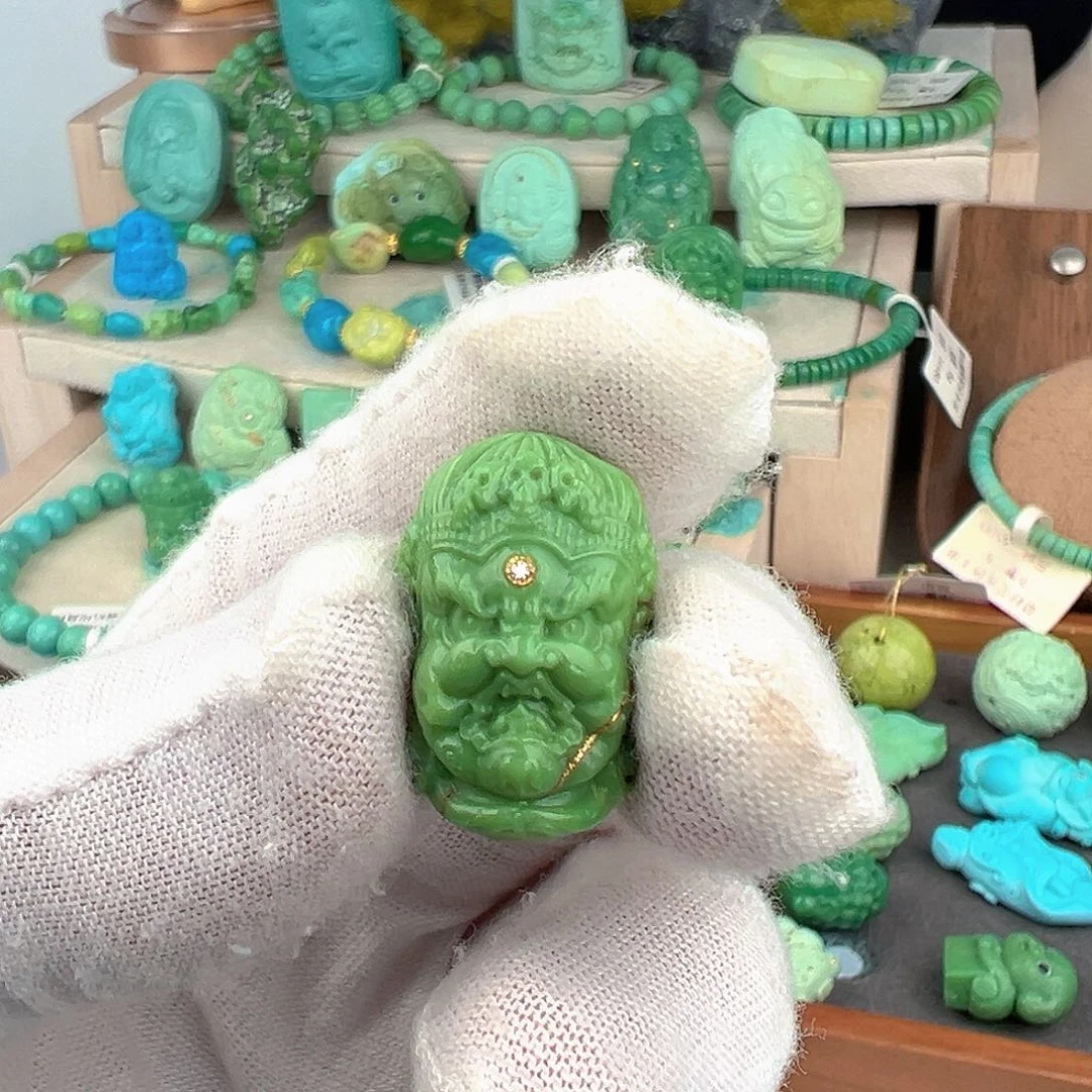 绿松石未镶嵌主播夏