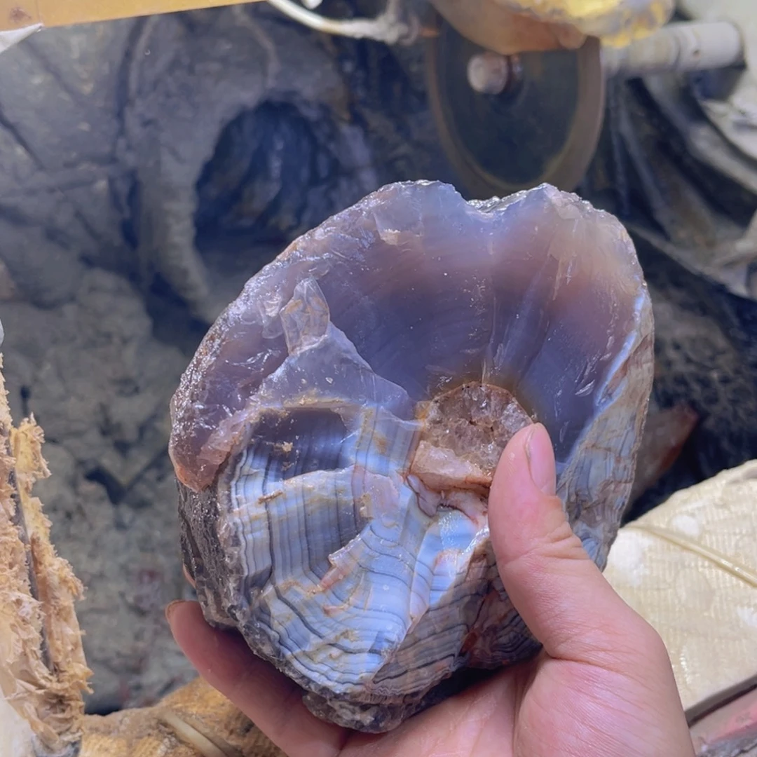 家***1定制玛瑙天然玛瑙手镯原石