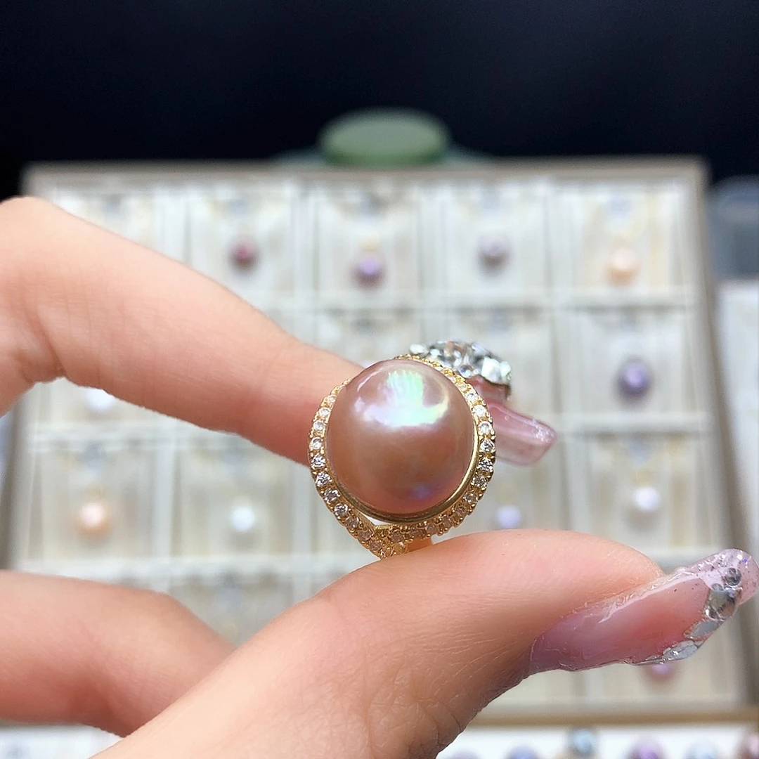 淡水珍珠颈饰合金