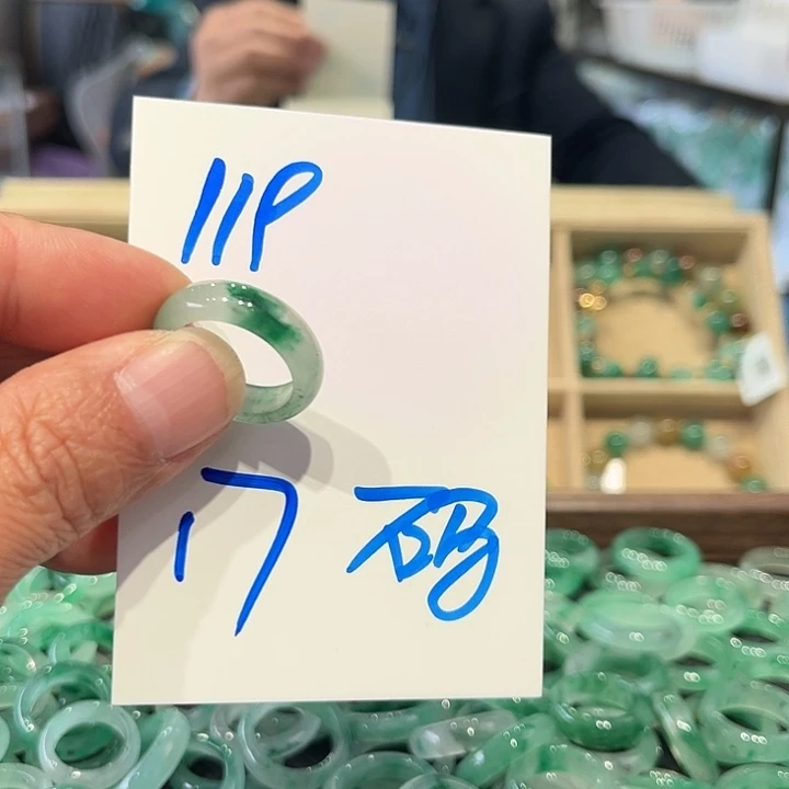 石英质玉未镶嵌戒圈