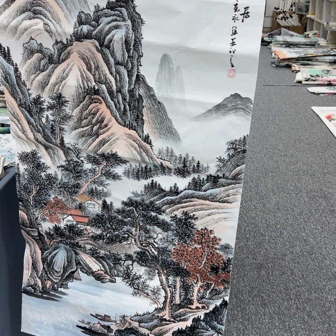 国画国画纯手绘作品