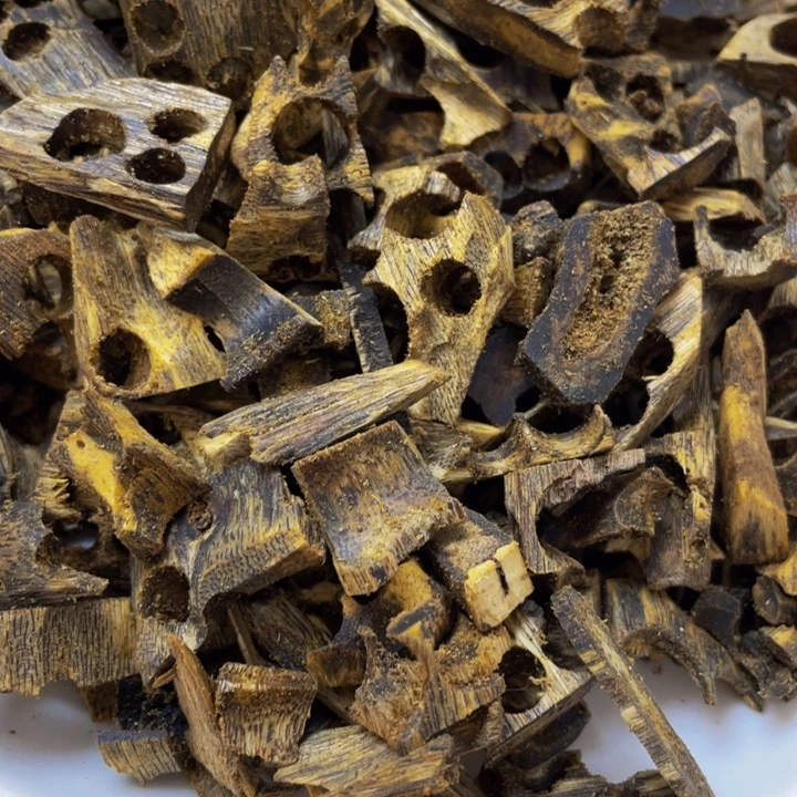 沉香沉香碎屑紫棋车珠料100g