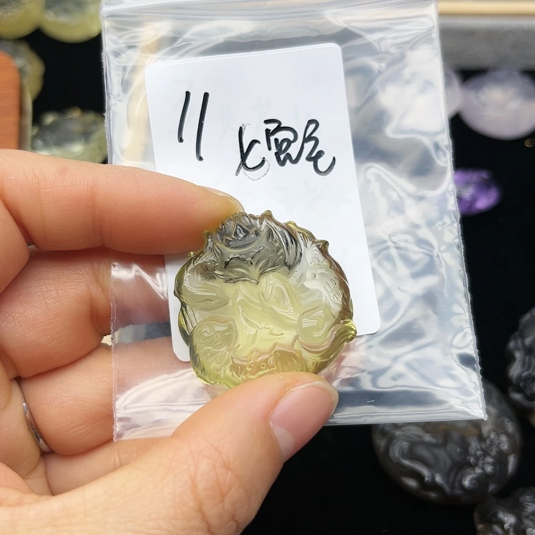 水晶颈饰未镶嵌黄水五仙11号