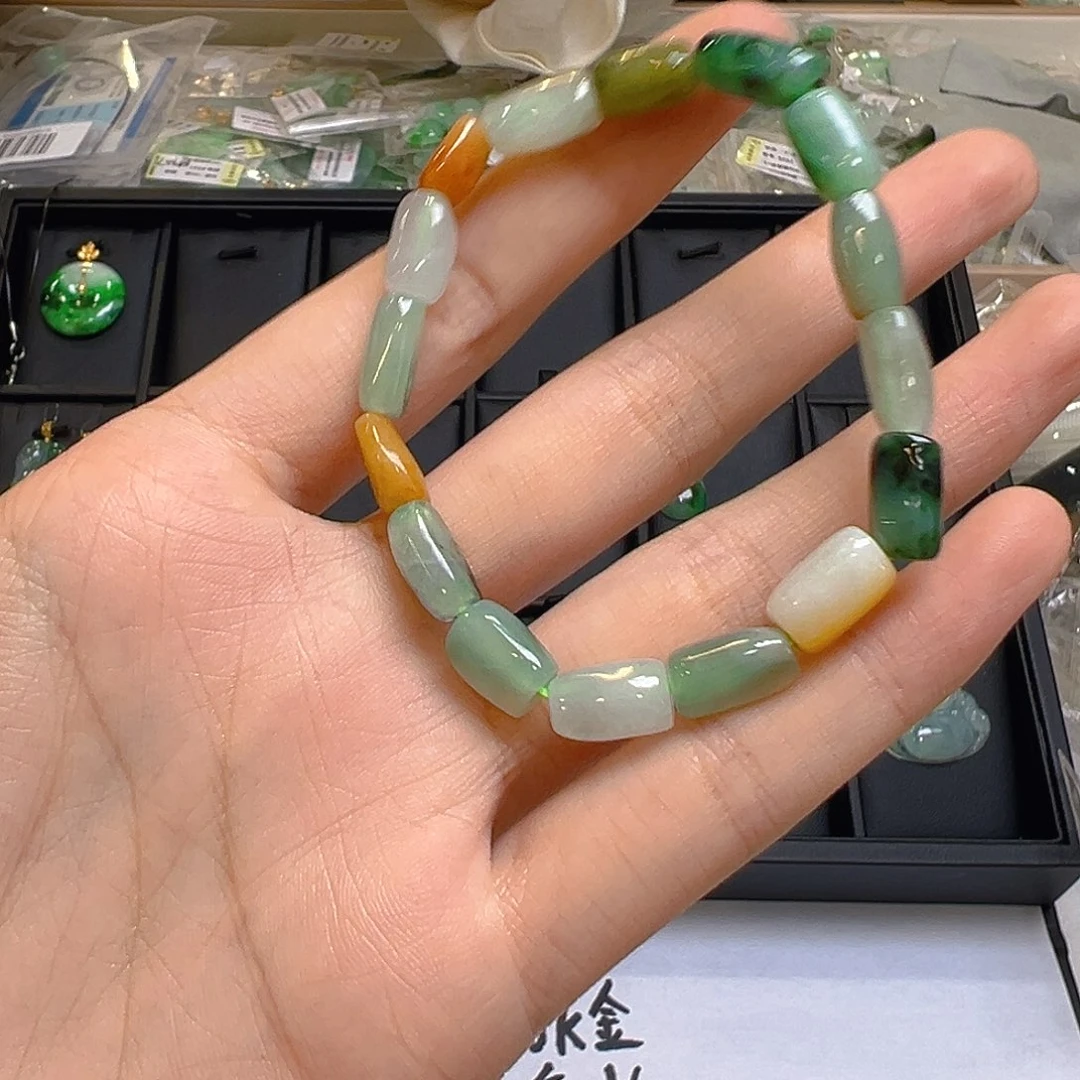 未镶嵌手链翡翠翡翠