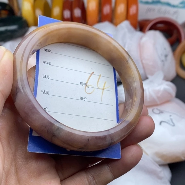 未镶嵌手镯石英质玉