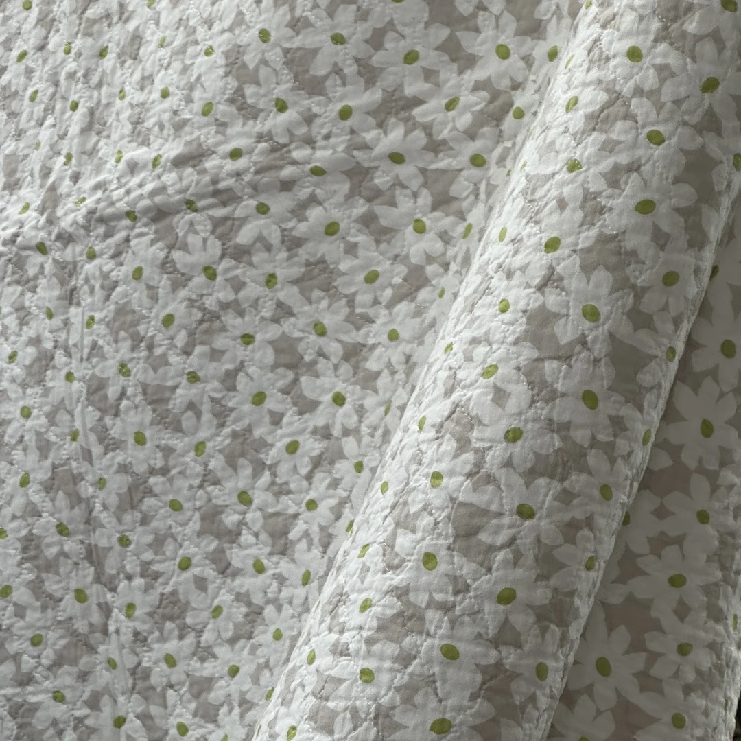 《辉岳》约100x200 灰色小花7号棉铺床铺沙发垫 发一张