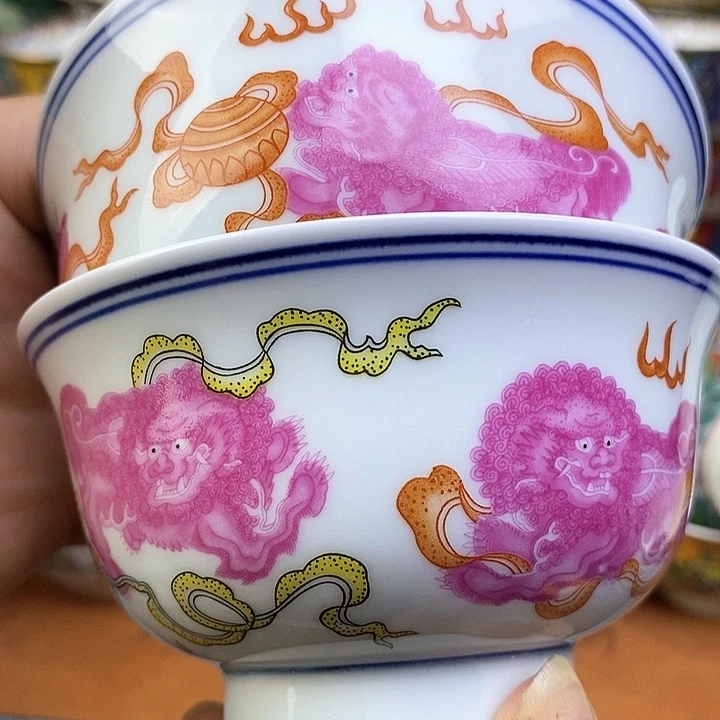 景德镇陶瓷藏式茶碗