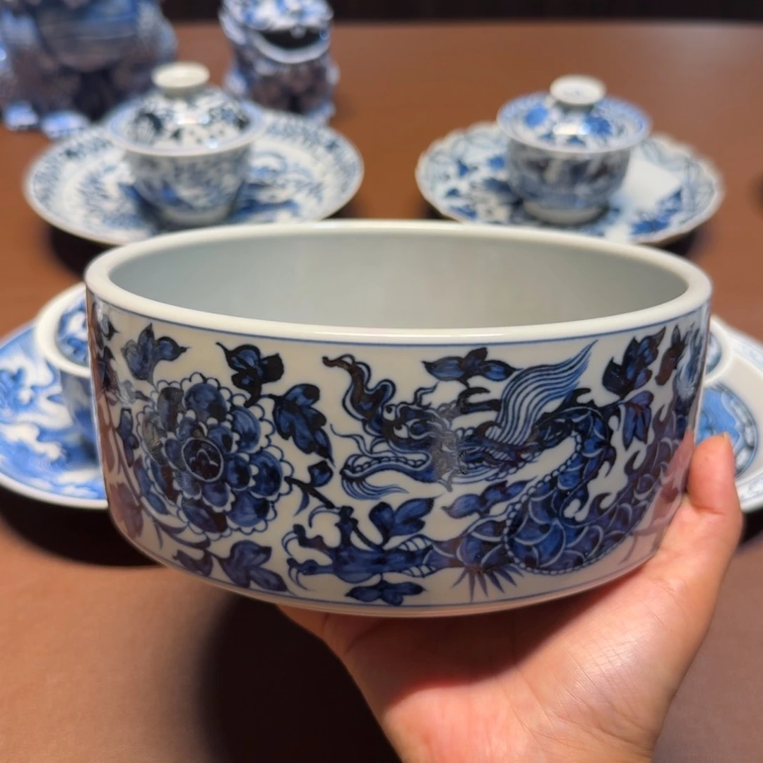 手工手绘茶具微瑕