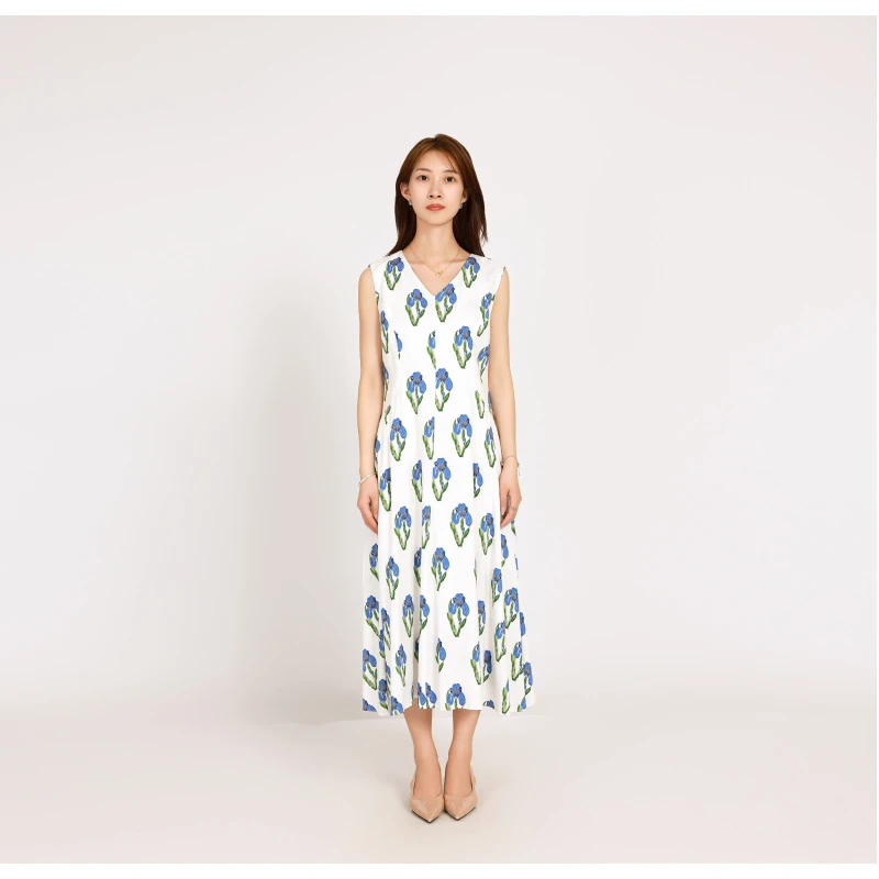 啦娜菲LANAFAY夏季清新文艺连衣裙0X467