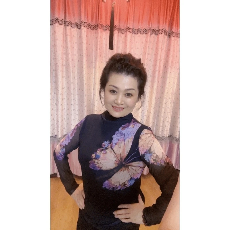 【英子专属】2025新款高领网纱打底衫女长袖秋冬欧货上衣修身t恤