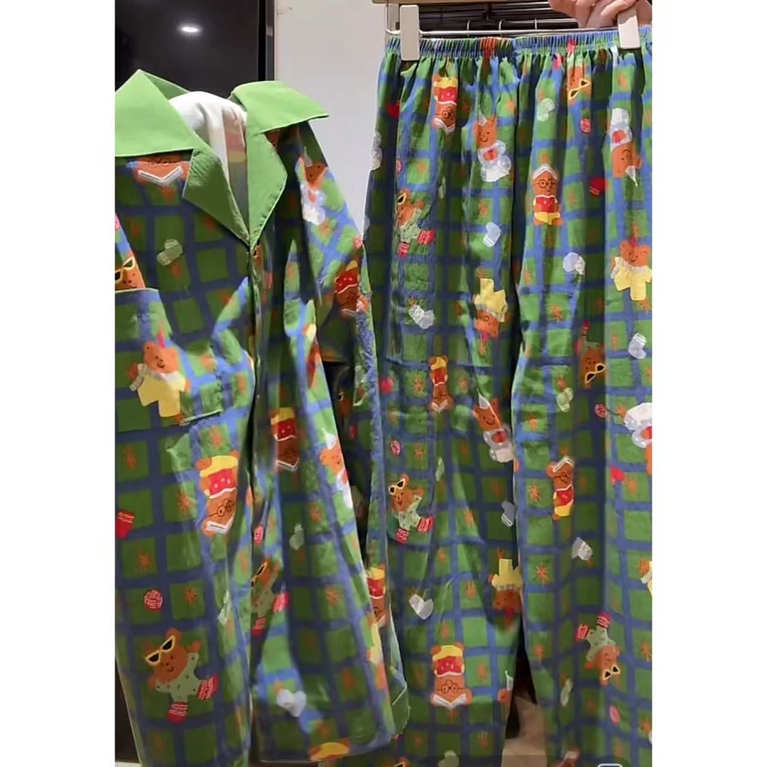 徐秋阳  欢乐熊睡衣     百搭时尚休闲设计感舒适显瘦睡衣-