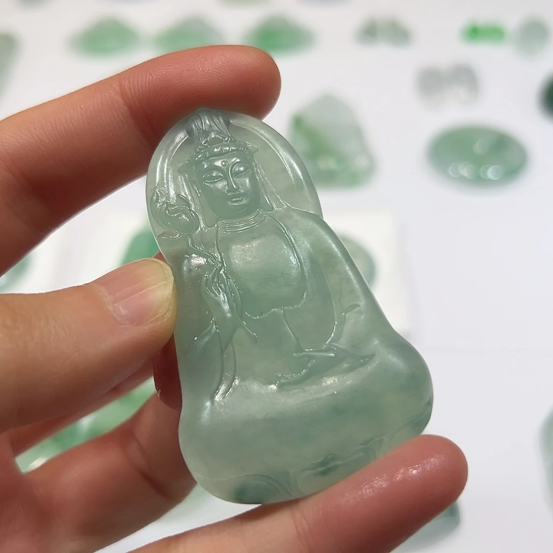 未镶嵌定制翡翠挂件