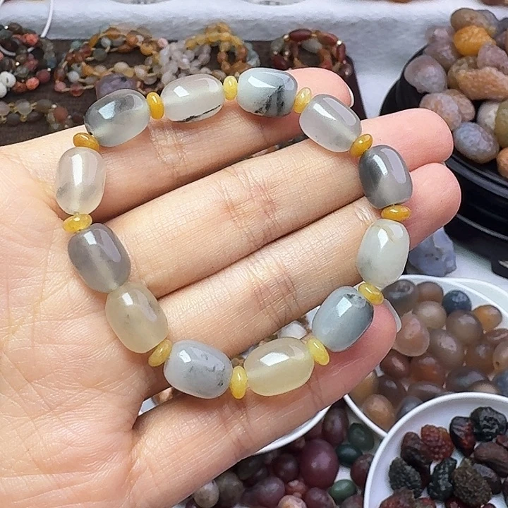 玛瑙/玉髓手链合金