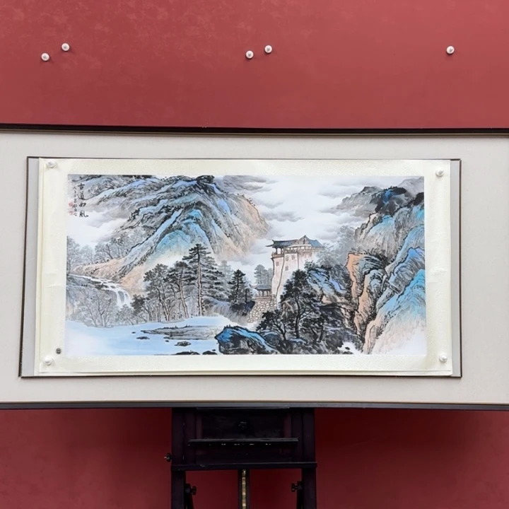 国画寇永泉 四尺整张 横幅