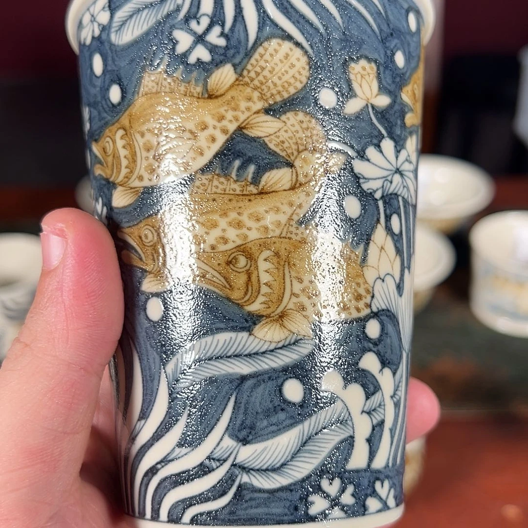 杯景德镇手绘陶瓷