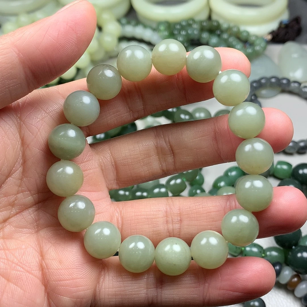 和田玉手链未镶嵌