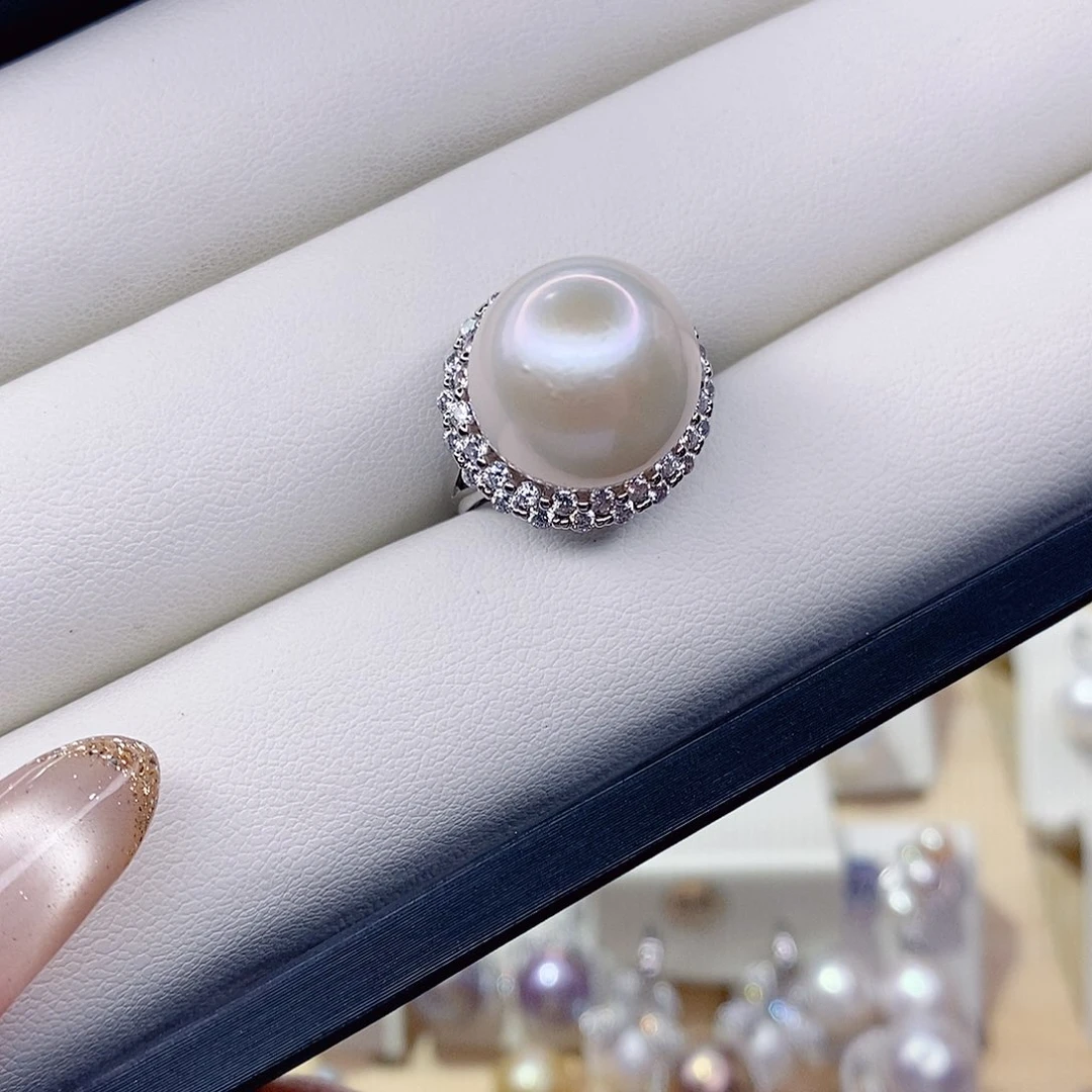 戒指淡水珍珠未镶嵌15➕