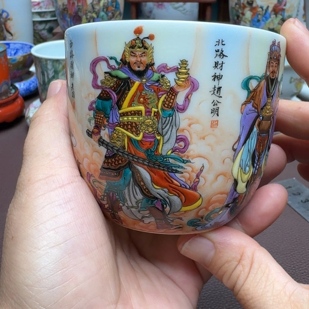 景德镇手工手绘展示