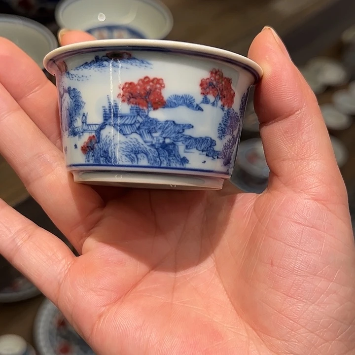臻玉古坊原矿釉里红