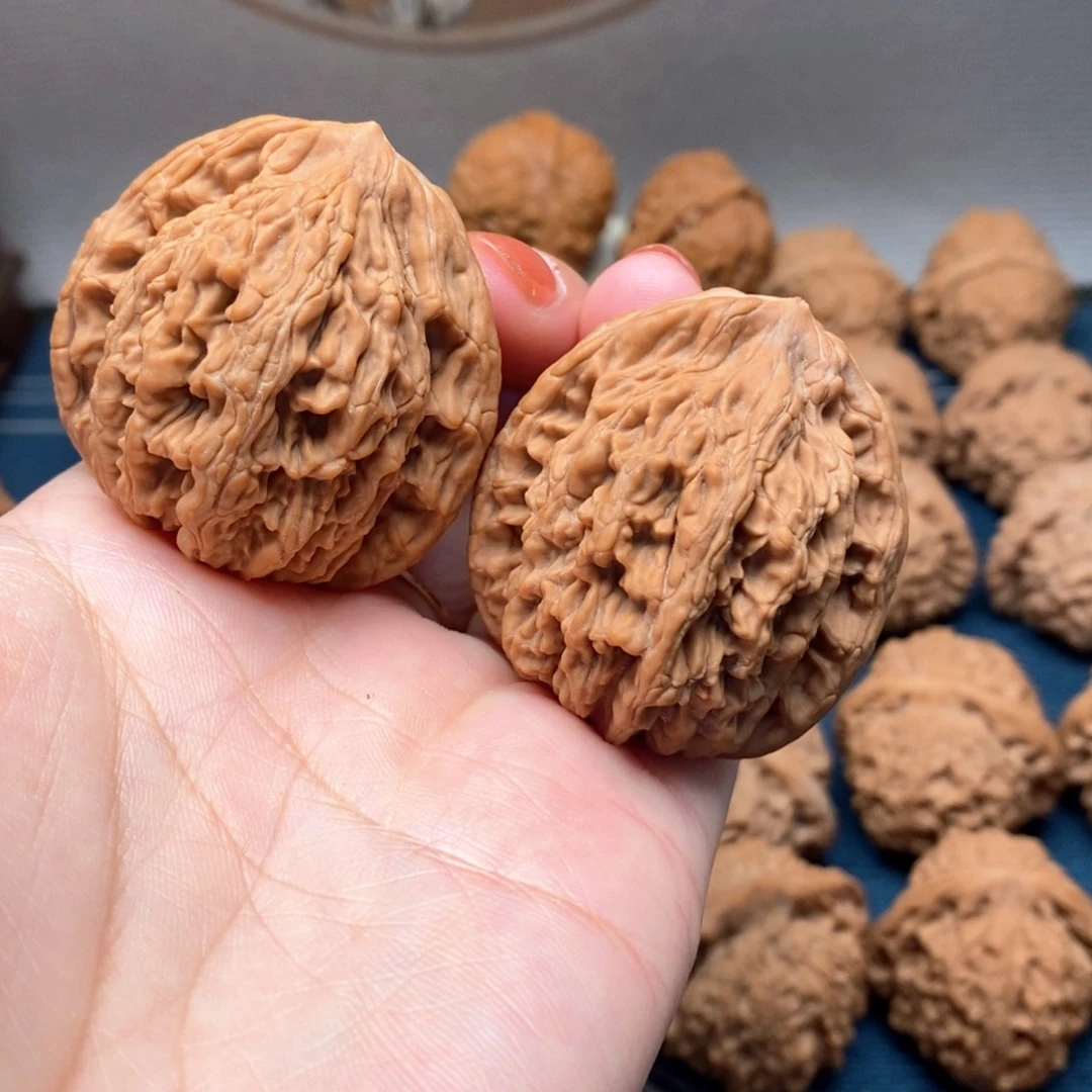 把件文玩核桃8虎头42