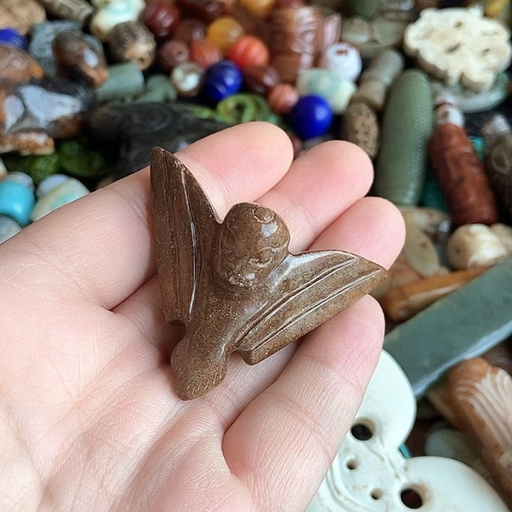 和田玉未镶嵌颈饰14