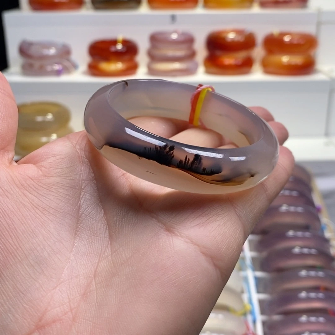 玛瑙/玉髓未镶嵌手镯