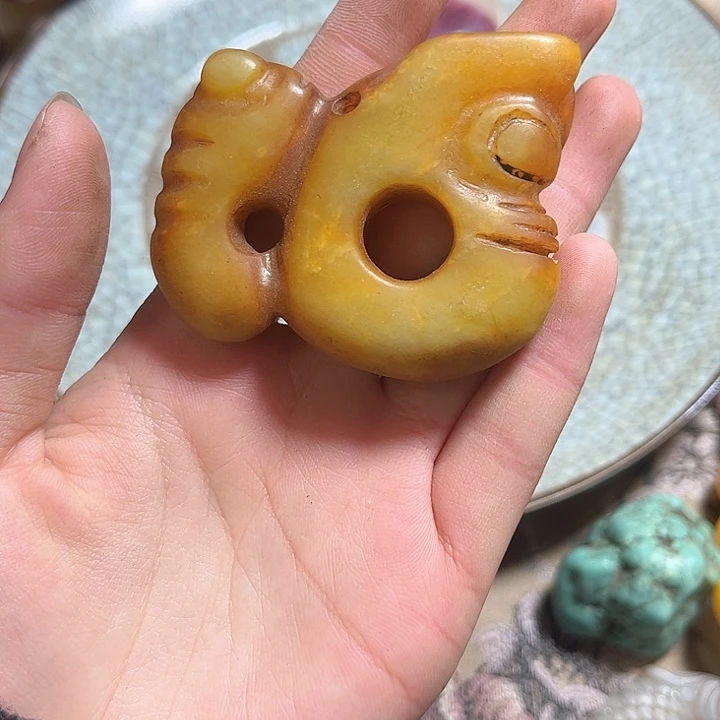 紫金钵盂菩提把件