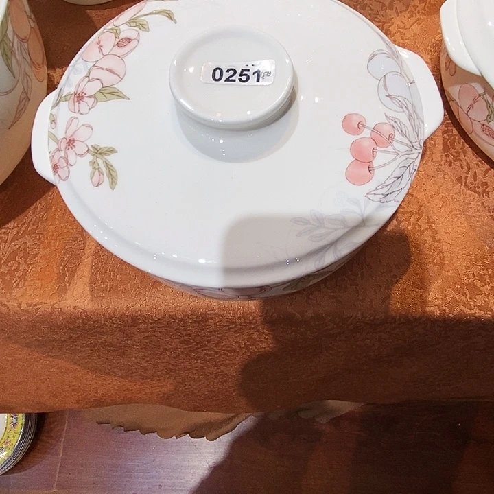骨质瓷库存产品盖盘