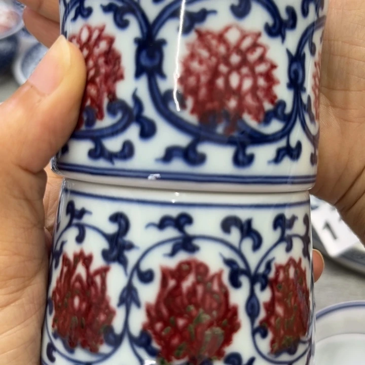欧**米景德镇陶瓷釉里红