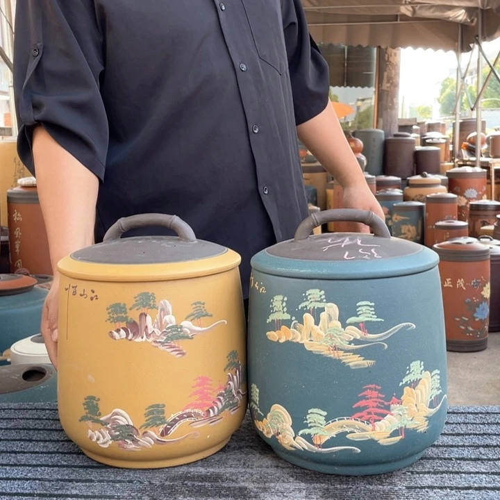 紫砂茶叶罐茶叶罐