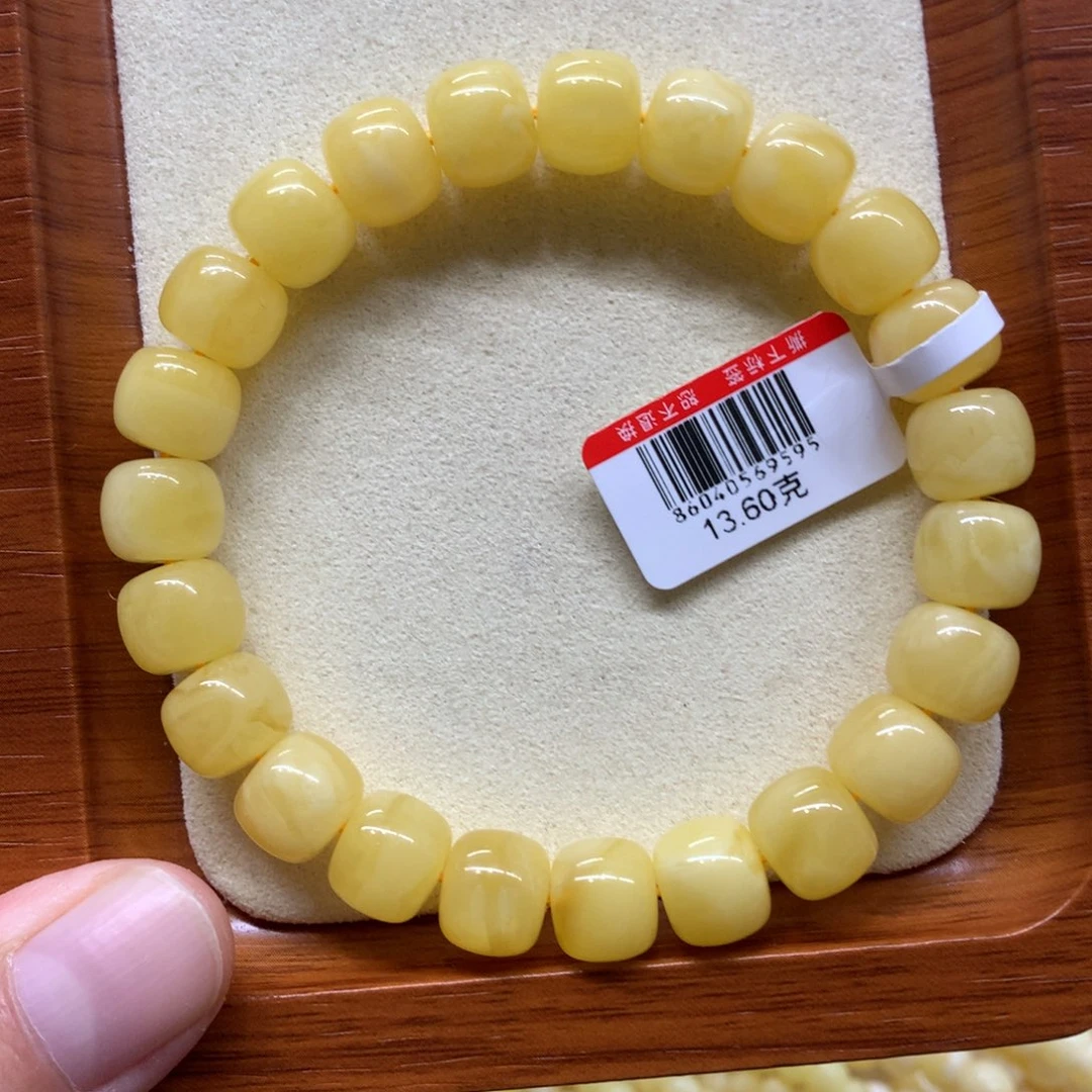 蜜蜡未镶嵌手链蜜蜡