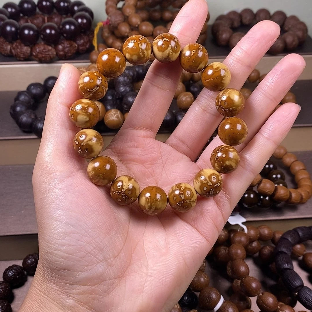 紫金鼠手串15花鼠熊猫